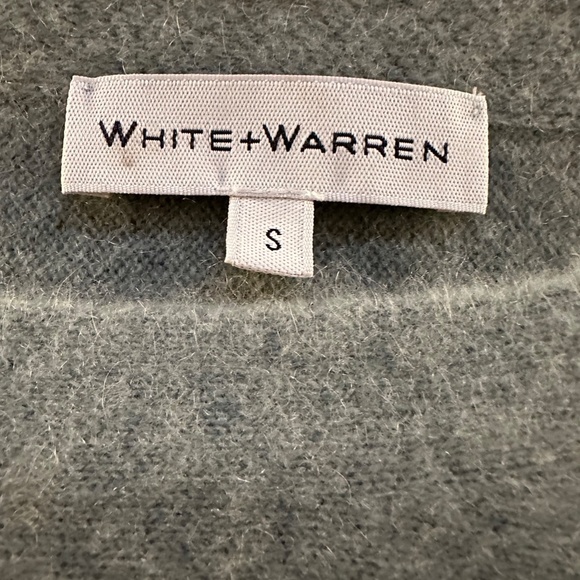 White and Warren Cashmere Sweater - Picture 4 of 5